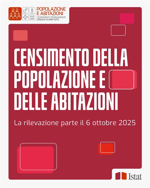 Censimento popolazione e abitazioni: la rilevazione parte il 6 ottobre 2025