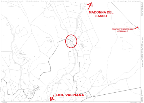 Ordinanza n.20 del 27-04-2026, temporanea chiusura al transito veicolare strada comunale Loc Valpiana - Madonna del Sasso.