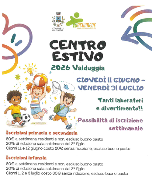 Centro Estivo 2026